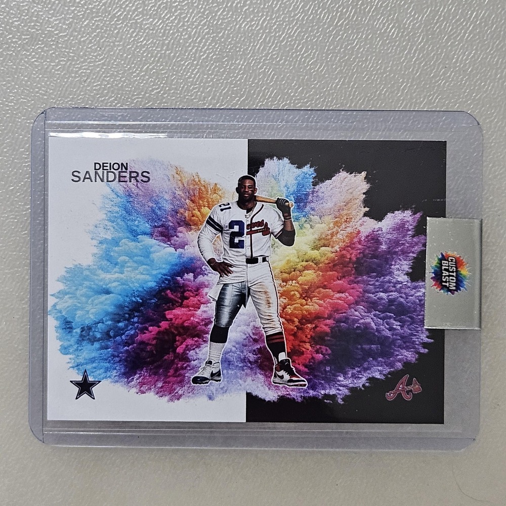 Deion Sanders‎ CUSTOM Card